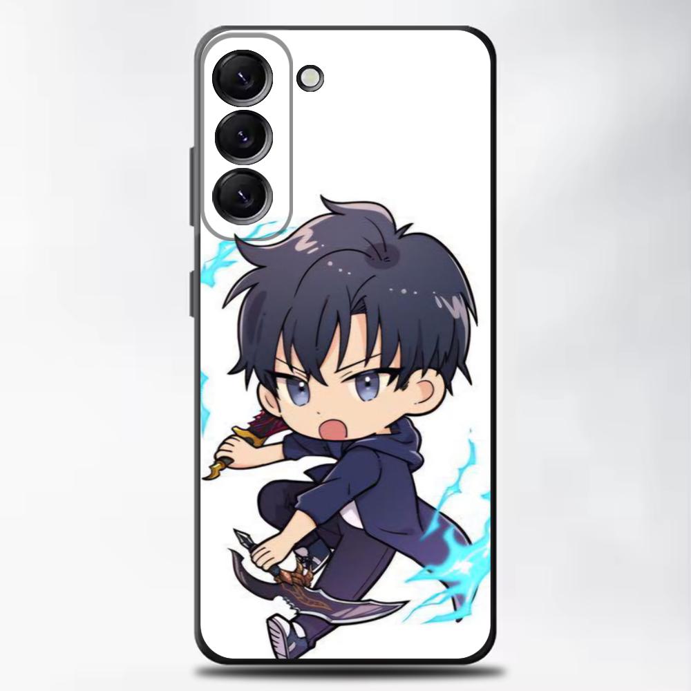 1 Stück Solo Leveling Cooles Anime Handyhülle Für Samsung Galaxy A13,A21s,A22,A31,A32,A52,A53,A71,A80,A91 Weiche Schwarze Abdeckung