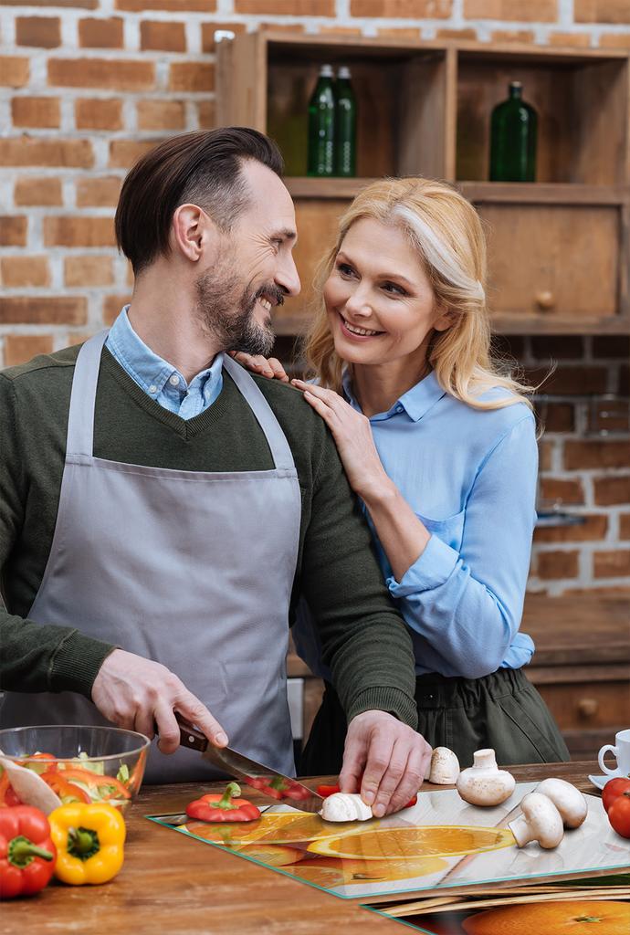 SZKLANA PŁYTA OCHRONNA NA KUCHENKĘ 85x52 OWOCE