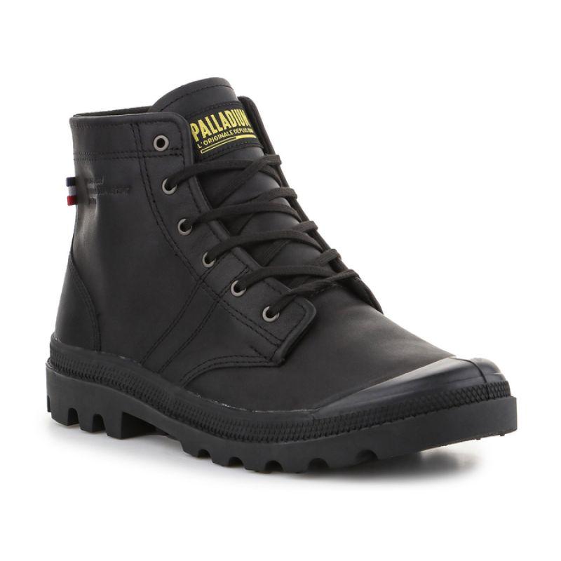 Palladium Pallabrousse Legion Leather boots leather Black