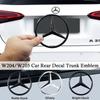 Car Back Hood Emblem For Mercedes Benz W204 Class C 08-14 W205 Class C 15-21 Rear Trunk Logo Modification A204 A205 Accessorie