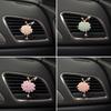 Tjej Bil Luftkonditioneringsventil Tusensköna Parfymklämma Utsökt Dekoration Söta Tillbehör Allt för Biltillbehör för Kvinnobilar
