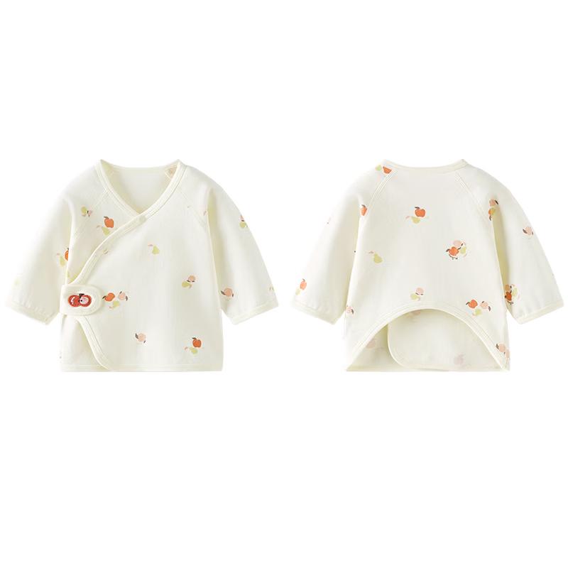 TONGTAI Newborn Pure Cotton Double-Layer Bodysuit 52cm