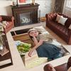 Customize Image Customize Your Photo Floor Rug Office Rug Suitable for Entryway Decorate Room Playrooms Living Rooms Anti-slip Rug Office Home Decor