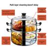 Sule Stainless Steel 3-Piece Cookware Set