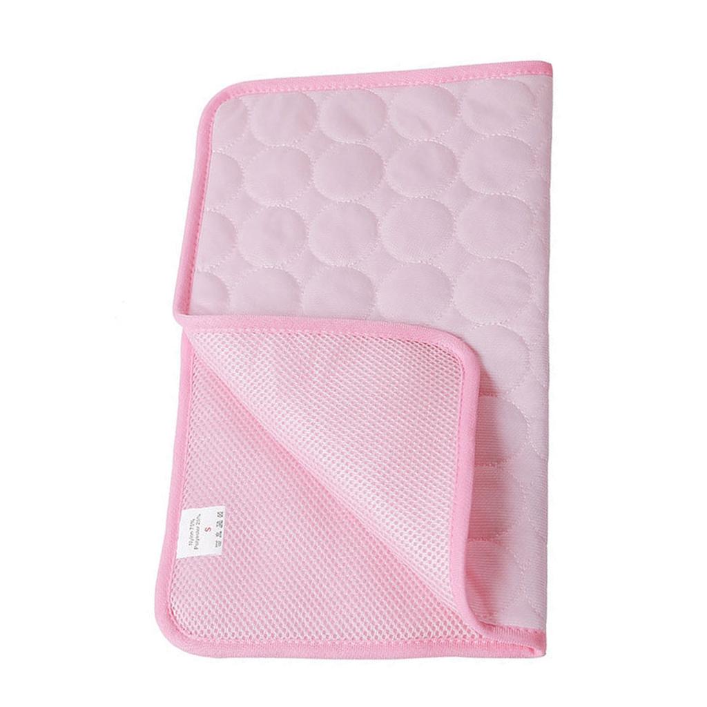 Dog Cooling Mat Pet Sleeping Pad Summer Puppy Cooling Mats Foldable Pet Pads For Medium Small Dogs Cats 30 X 40cm
