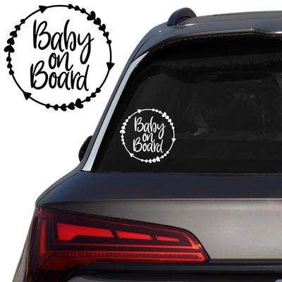 Autocollant Voiture Bébé à Bord Imperméable Autocollants Moto Personnaliser Accessoires de Style Pour Skoda Seat VW Suzuki Smart Toyota