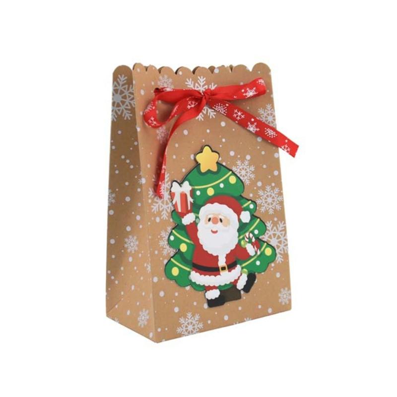 Christmas Candy Bags 24pcs Gift Wrapping Multipurpose Organizers Supplies for Children Adults Kid Girl Boys Birthday