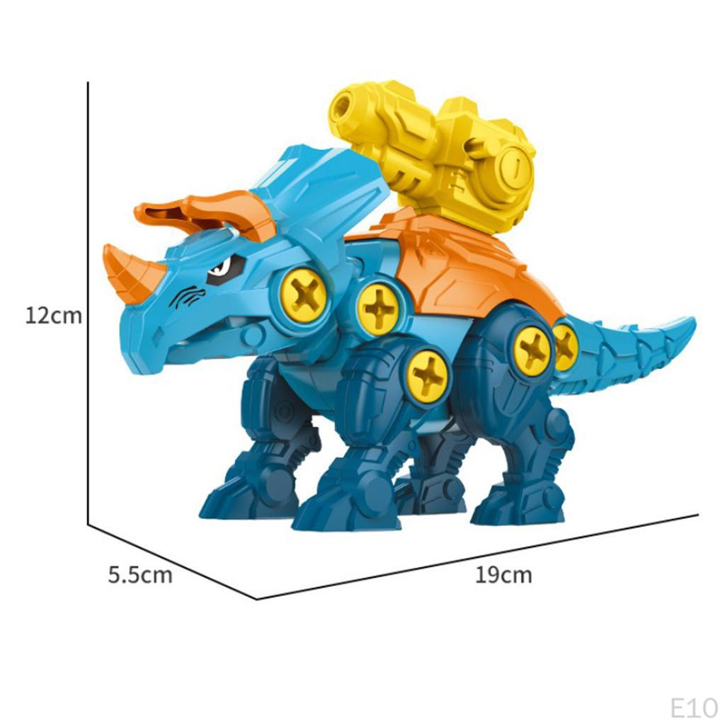 Dinosaurs with Screwdriver Assembly Construction Set Toys for Kids