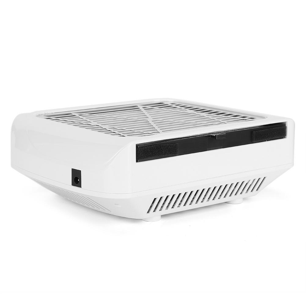 80W Nail Dust Collector Nail Dust Suction Fan Nail Vacuum Cleaner with Filter Nail Art Cleaner