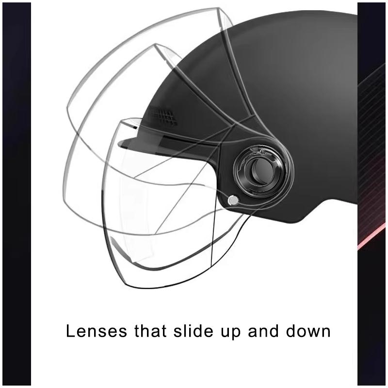 Motorcycle Helmet for Men Women Classic Retro Scooter Vintage Half Helmet Ultralight Cycling MTB Bike Bicycle Motorcycle Helmets