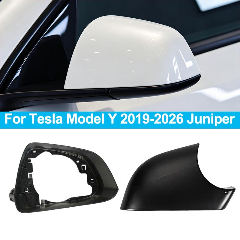 Side Mirror Lower Cover Bottom Holder Frame For Tesla Model Y 2019-2026 Juniper Car Exterior Rearview Mirror Replacement Parts
