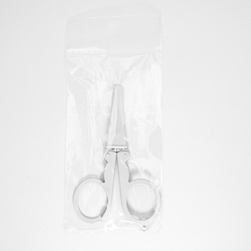 Compact Foldable Stainless Steel Scissors for Travel, Fishing, Students, and Outdoor Use