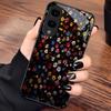 Beautiful Scenery Flower Field PhoneCase Glass PhoneCase for Samsung Galaxy S26 S25 S24 S23 S22 S21 FE,Ultra,Plus Dropresistant