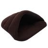 Tykk Fleece Varm Hund Katt Telt Cave Nest Seng Slipper Shape Pet Sovepose