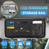 Car Document Storage Bag Sun Visor Cover Glasses Clip Hanging Organizer Pouch Multi-pocket Card Storage Holder