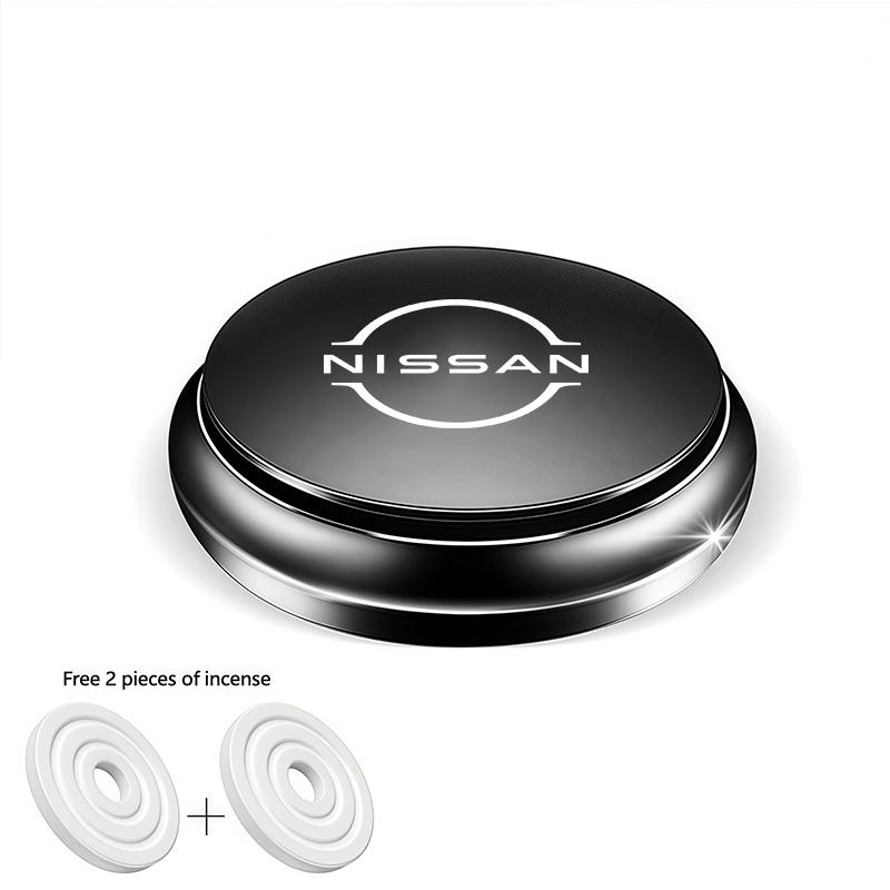 For Nissan MBQ1Tire Valve Cap Car Air Freshener Solid Perfume Rotating Aromatherapy Decor For Nissan Qashqai J11 J12 Teana Sylphy N7 Note Juke
