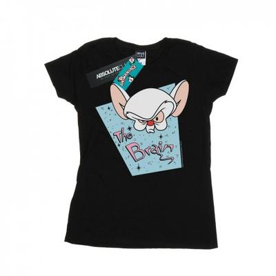 Womens/Ladies The Brain Mugshot Cotton T-Shirt
