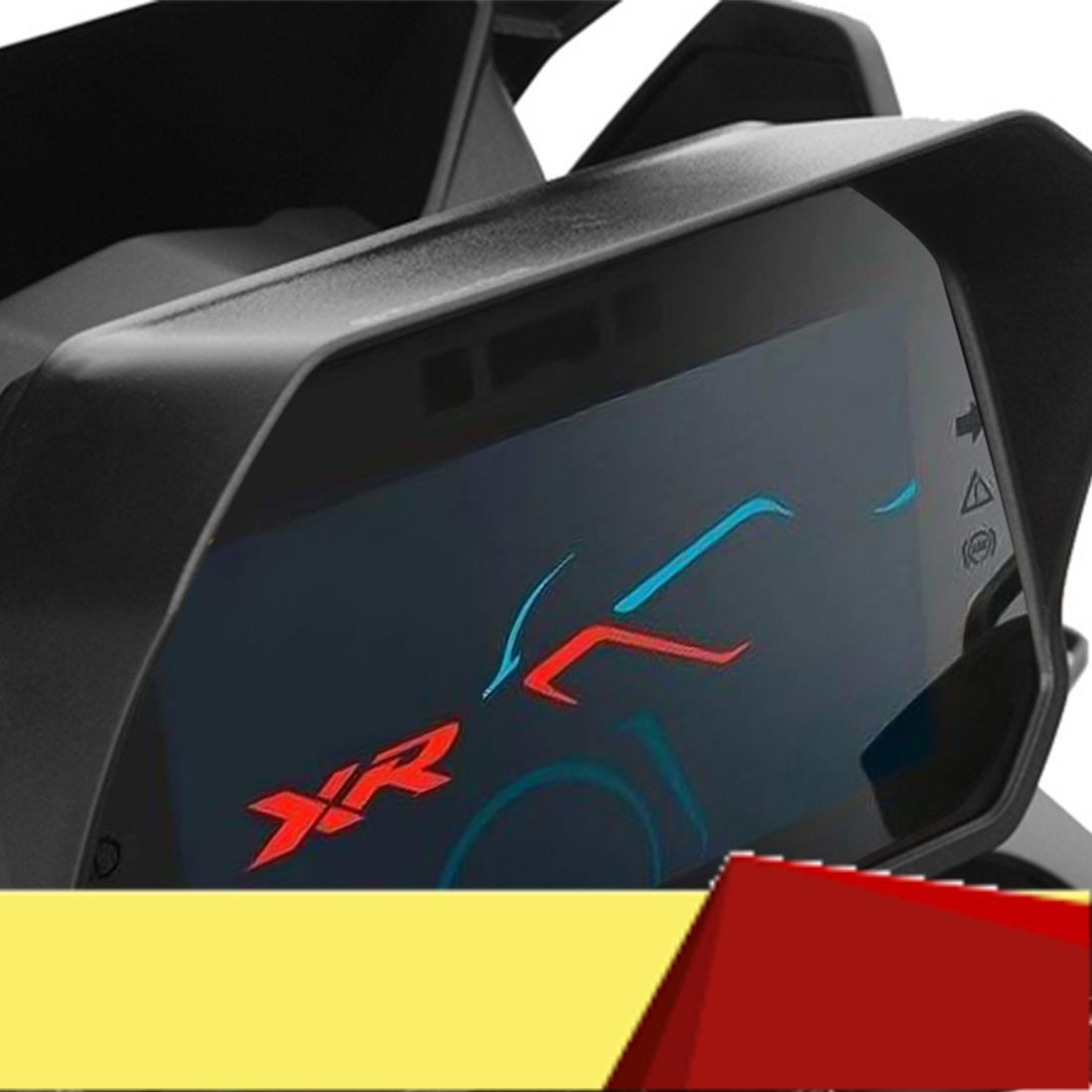 

Motorcycle trument Sun Visor Meter Cover Guard For BMW F900R F900XR C400GT C400X R1250R R1250RS S1000RR-M53K Black Transparent