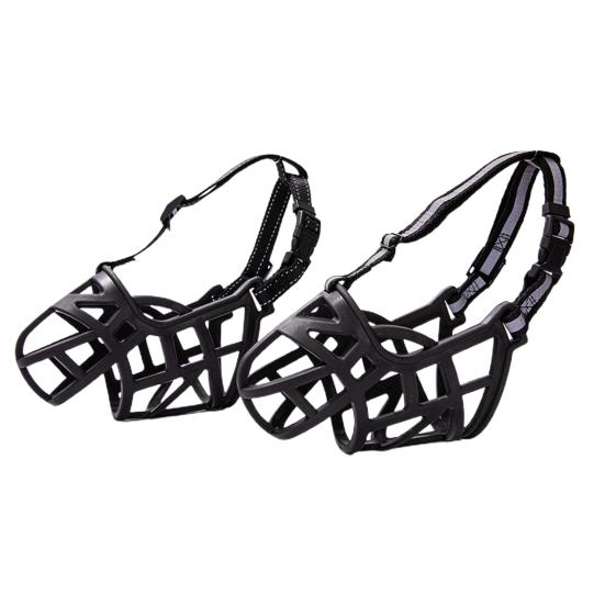 Dog Muzzle Buckle Design Innovative Wear-resistant Sturdy Tear-resistant Anti-bite Hollow Out Pet Anti-Barking