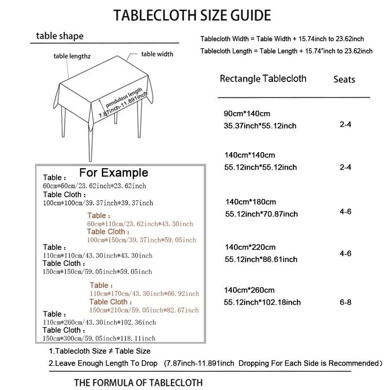 Anti oil and anti scald solid color waterproof tablecloth, suitable for Christmas dining tables, hotels, holiday weddings