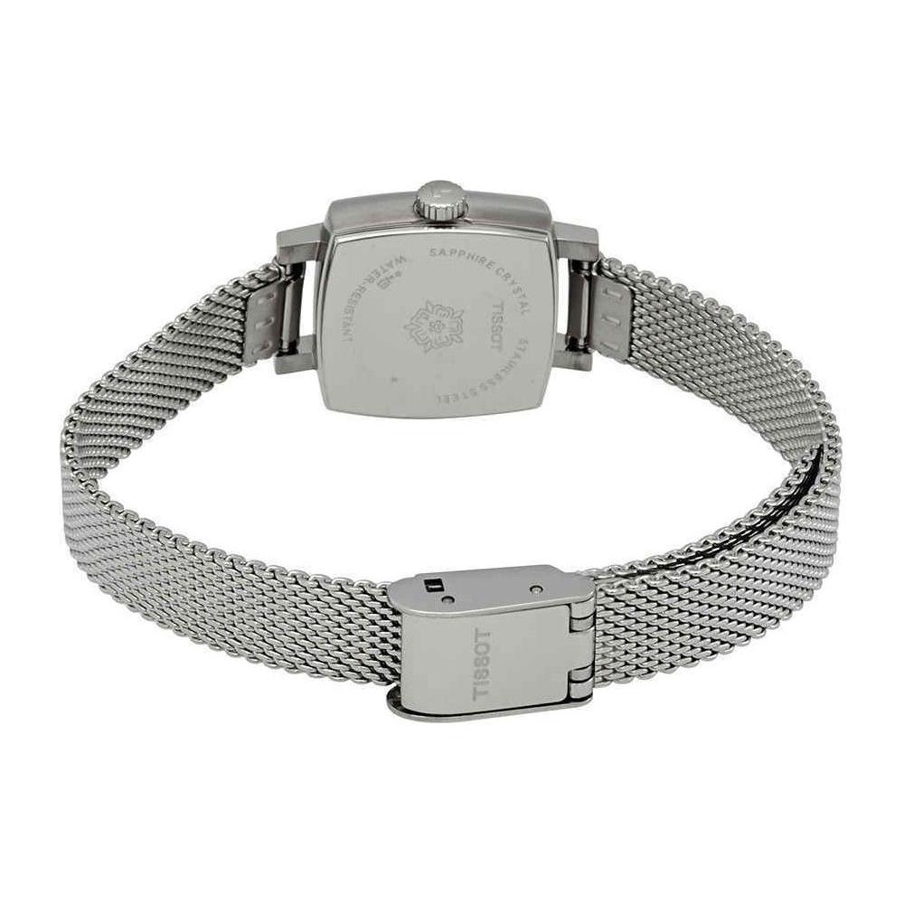 Tissot Le Ai Collection Quartz Movement 30m Water Resistance Women's Watch 20*20mm Blue Dial T058.109.11.041.00