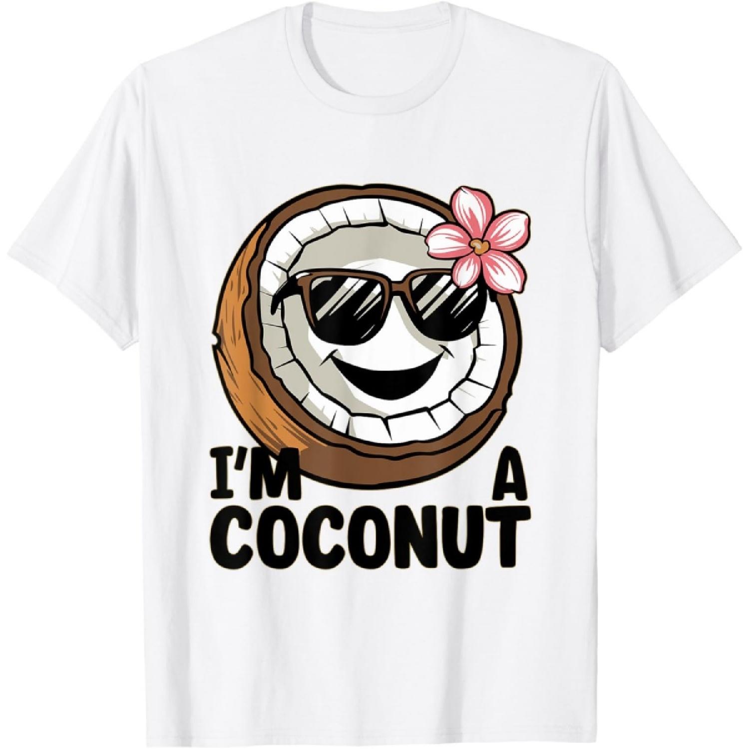 Coconut Costume I m A Coconut T-Shirt(1) S