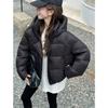 White duck down foreign style age-reducing short small hooded down jacket temperament thin coat