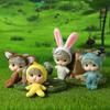 Tiny Doll Plastic Mini Doll with Small Clothes for Girls 4" Little Doll Reborns Baby Gift Bag Decors Accessory