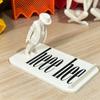 3D Printed Cell Phone Stand for Desk, Funny Mobile Phone Holder, Creative Phone Stand, Portable Universal Phone Support for Home Office