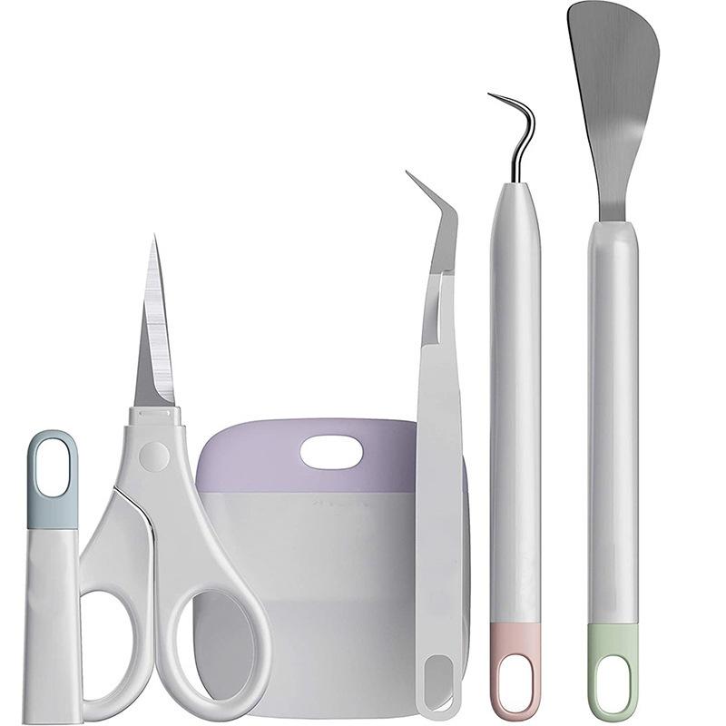 Vinyl Weeding Tool Set Craft Tools Scraper Tweezers for Cricut Cutting Machine DIY Sticker Scrapbooking Handmade Craft Supplies