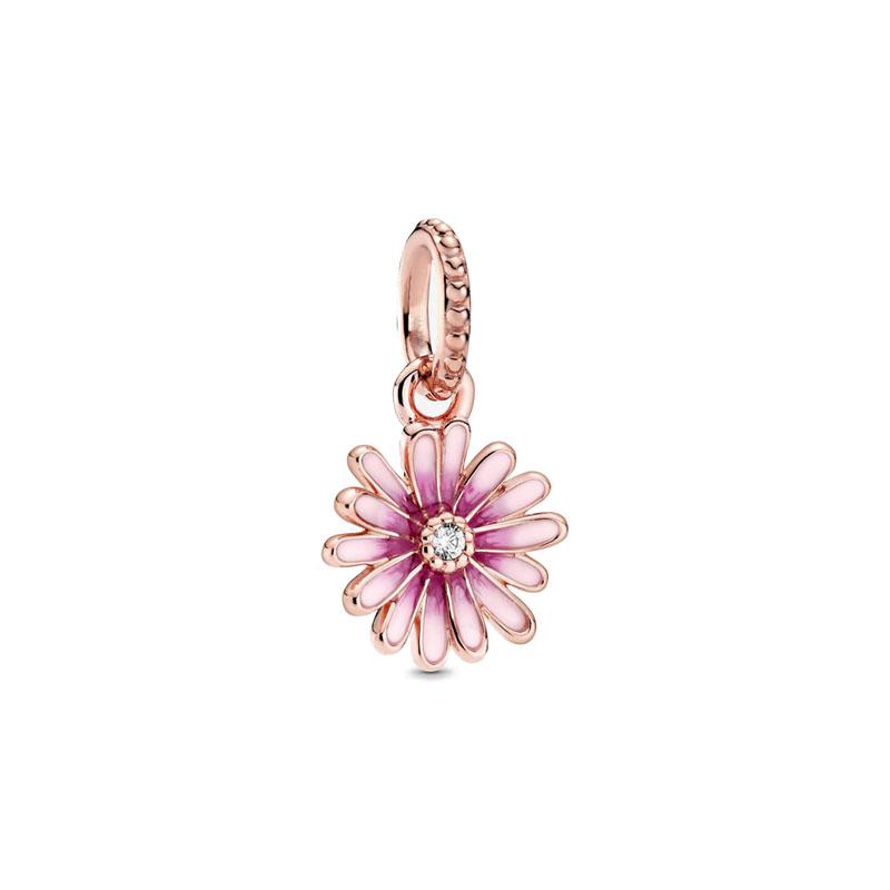 New copper Plated Rose Gold Plated Dangle Charm Bead Charms Compatible With Authentic Women Bracelets Bead Charms Charm for Pendant Necklaces Jeweller