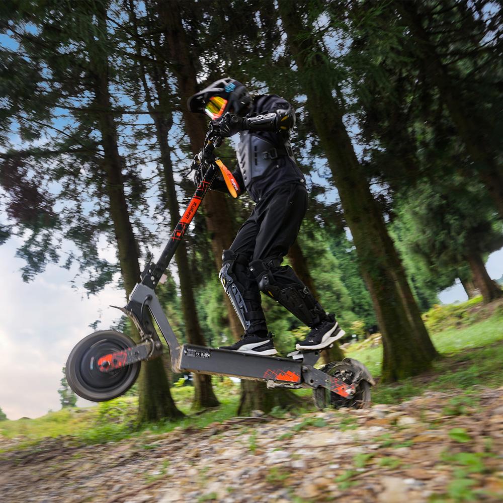 KuKirin G4 Ultra 11" tubeless band off-road elektrische step, dubbele krachtige motoren, 30-graden klimvermogen, 60V 20Ah batterij, dubbele schokabsorptie.