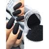 7g Canned Nail Art Black White Glitter Powder DIY Nail Glitter Powder Nail Art Jewelry Nails Decor