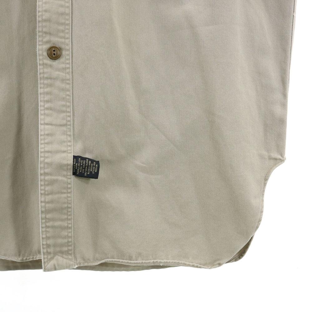 RRL 90s Red 3 Stars Initial Tag Old Long sleeve Work shirt M RALPH LAUREN Men's Used