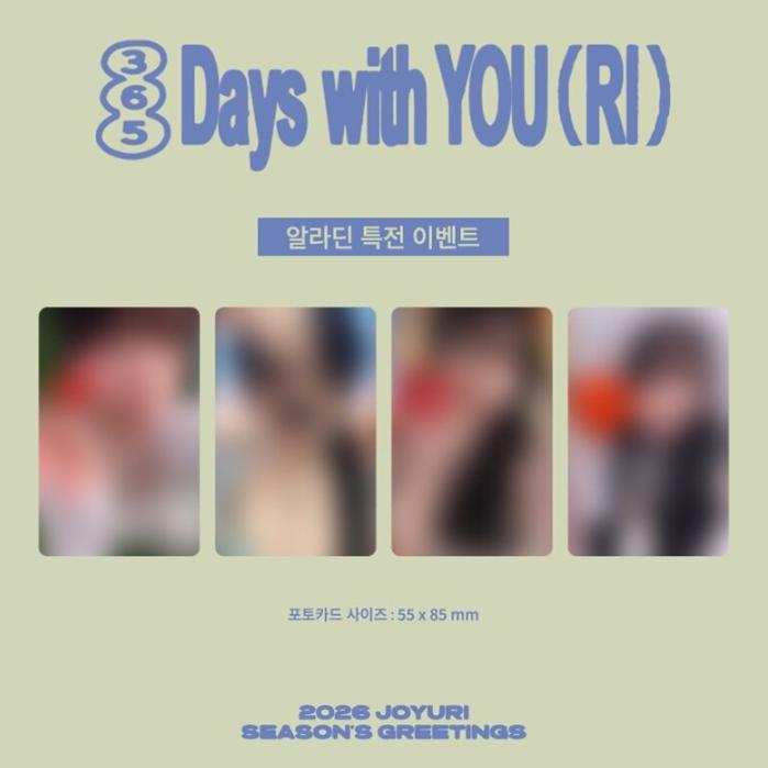 

Предзаказ JOYURI 2026 Сезонные поздравления 365 дней с ВАМИ(РИ) и почта Aladin POB