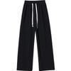 Women's High Waist Corduroy Knit Pants - Autumn/Winter 2024 Velvet Lined