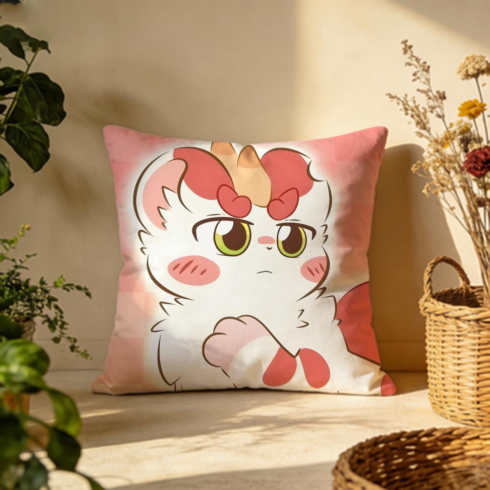 Popular Ffabulous Beastsing Cushion Cover Versatile DoubleSided Pillow Case Fit for Sofa Bed Car  Daily Decor