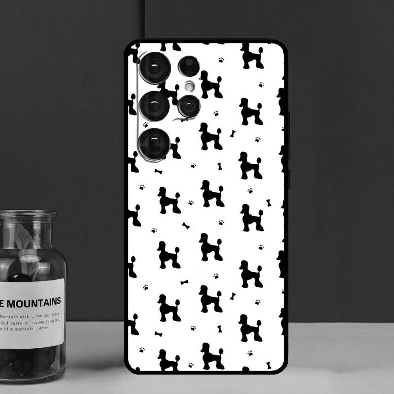 Poodles Cartoon Girly Cute Funda Case For Samsung Galaxy S25 Ultra S9 S10 S20 S22 Plus S21 FE S23 S24 Ultra Phone Cover