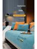 Non-Slip Cream Sofa Cushion: Four Seasons Light Luxury with Simple Embroidery