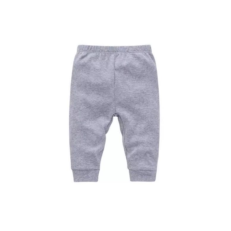 2025 Einfarbige Babyhosen: Lässig, Basic-Stil für Jungen & Mädchen (0-1 Jahr)