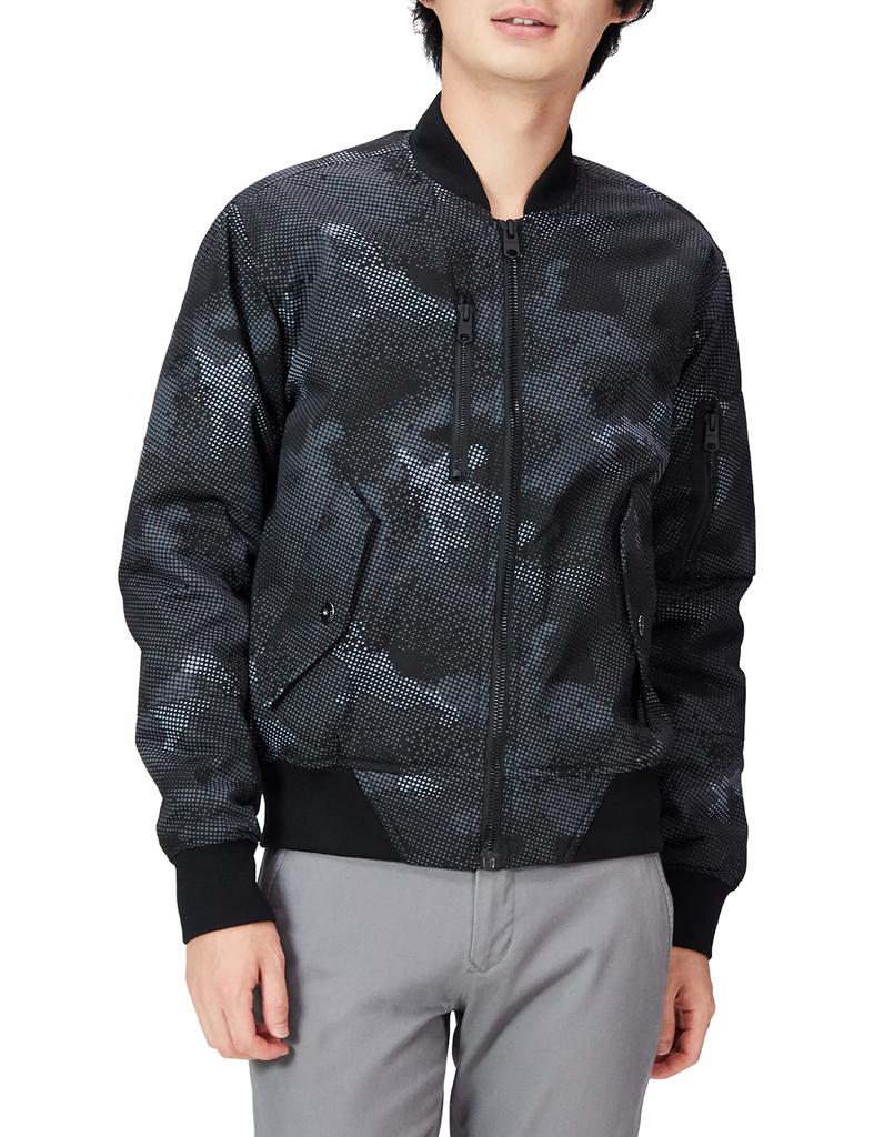 BURTLE Flight Winter Jacket for Size Camouflage Size L (Unisex) Fall/Winter, 5260, 38, Black,