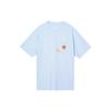 T Shirts Men's Blue Crew Neck Moderate Straight Fit DR7967-441