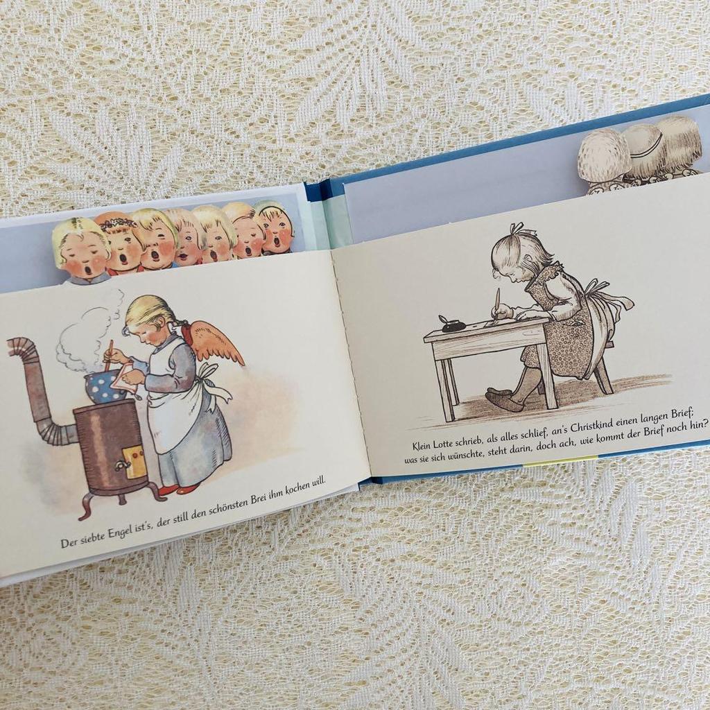 [USED] Foreign books, old books, German picture books, The lovely angels of Erzevenzwietor