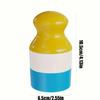 Dual Compartment Sunscreen Roller Bottle Refillable Leakproof Empty Travel Cosmetic Dispenser Portable Makeup Storage Container