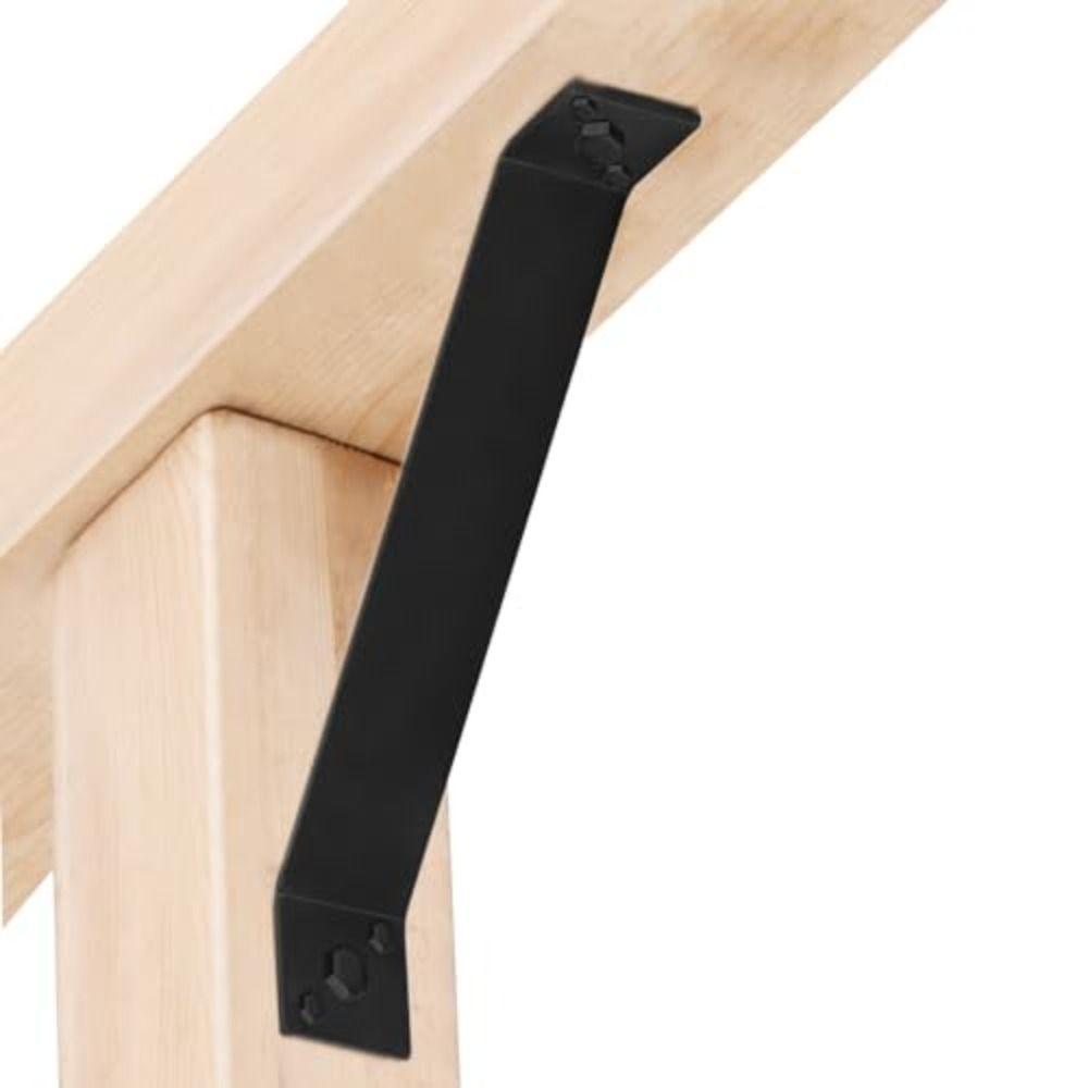 45° Metal Support Bracket Heavy-Duty Gazebo Reinforcement Angle Bracket Structural Firmness