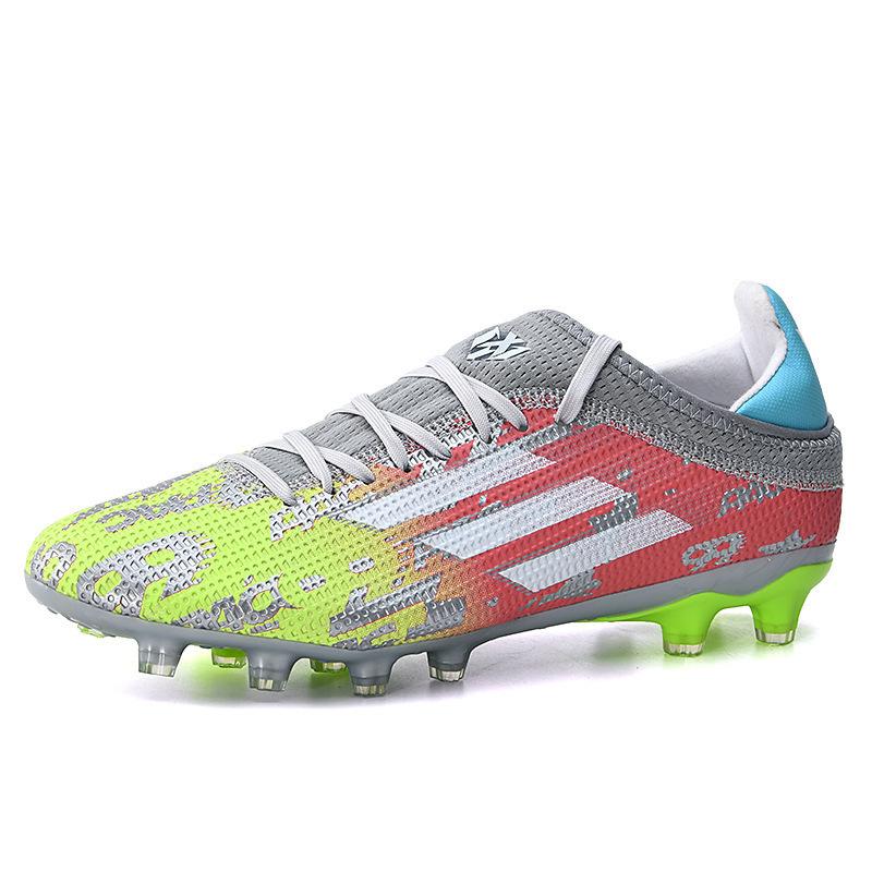 Football Shoes Male Teen Student Spike Low Top Artificial Grass Training Sneakers 35