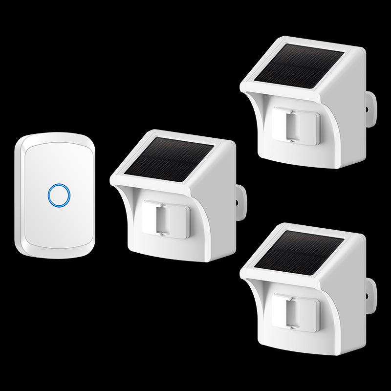 Solar-Powered Wireless Driveway and Doorway Alarm Sensor