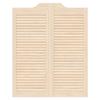 Swing Doors 100 x 40 cm Solid Pine Wood Natural