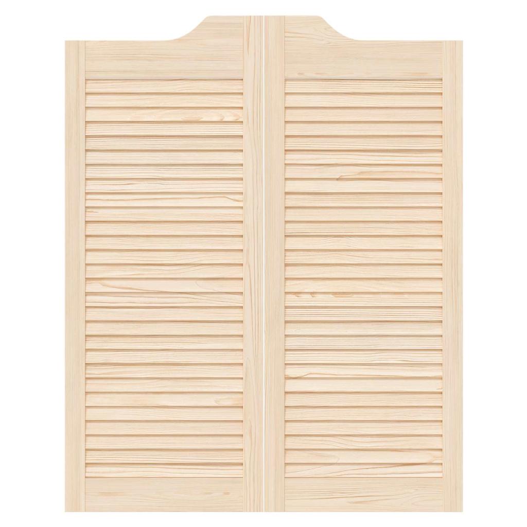 Swing Doors 100 x 40 cm Solid Pine Wood Natural