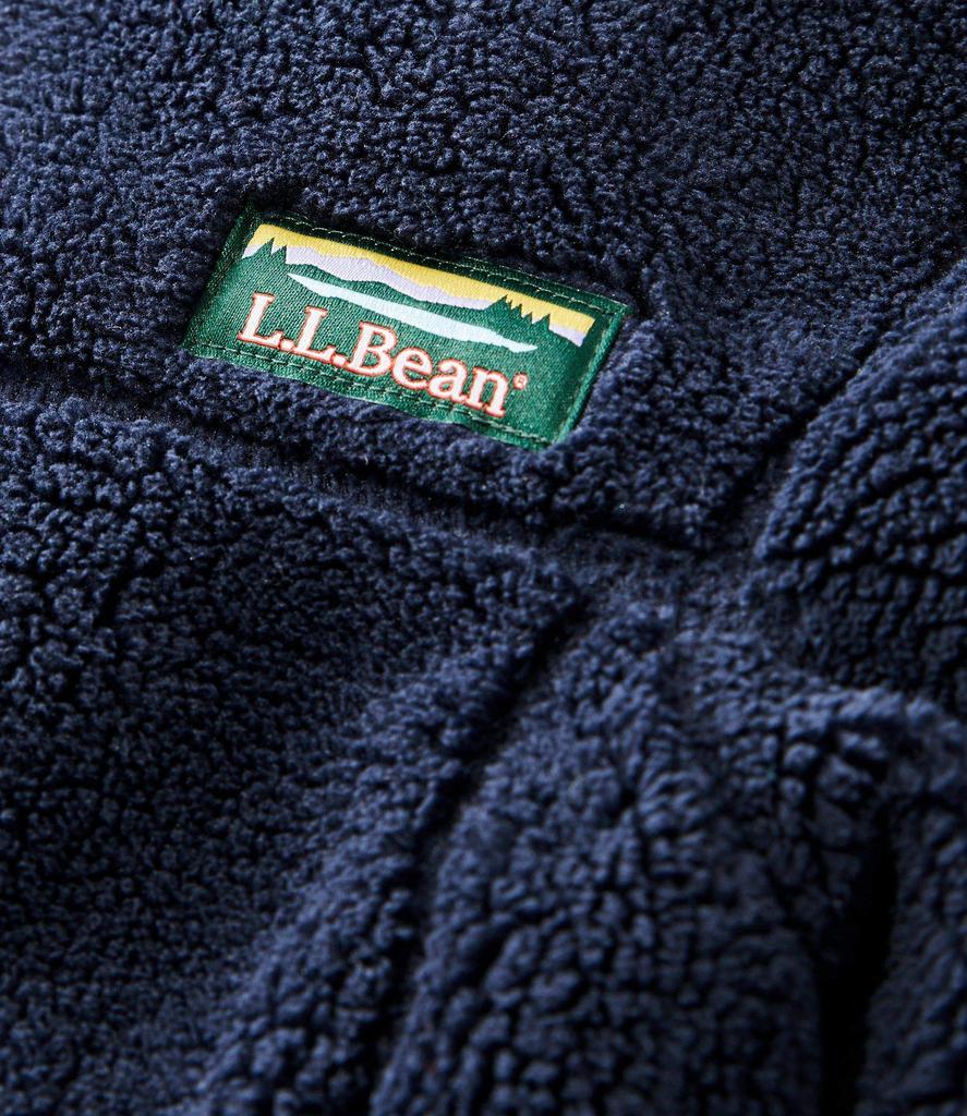 High Pile Big Bright Navy 0TWL822008 L.L.Bean Kids' Fleece, Kids, XL, Blue,